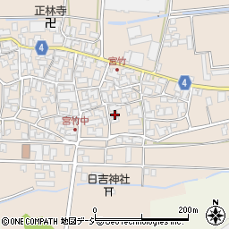 石川県能美市宮竹町イ41-1周辺の地図