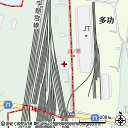 栃木県下野市下古山2522周辺の地図