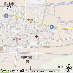 石川県能美市宮竹町イ12周辺の地図