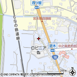 長野県埴科郡坂城町中之条536周辺の地図