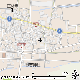 石川県能美市宮竹町イ39周辺の地図