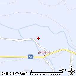 長野県東筑摩郡筑北村坂井永井中村1358周辺の地図