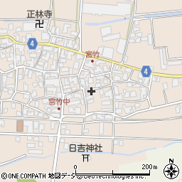 石川県能美市宮竹町イ48周辺の地図