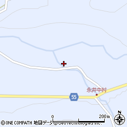 長野県東筑摩郡筑北村坂井永井中村1364周辺の地図
