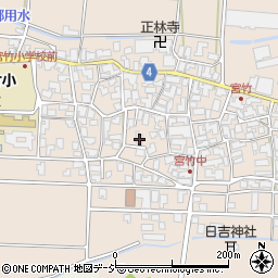 石川県能美市宮竹町イ101周辺の地図