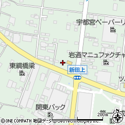 栃木県下野市下古山3260-4周辺の地図
