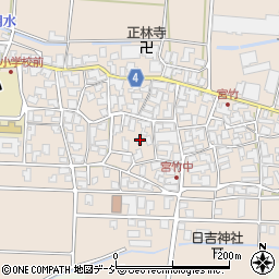 石川県能美市宮竹町イ103周辺の地図