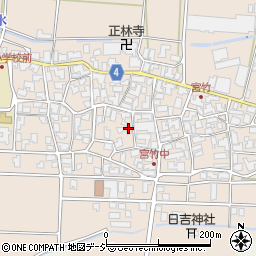 石川県能美市宮竹町イ90周辺の地図