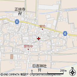 石川県能美市宮竹町イ51周辺の地図