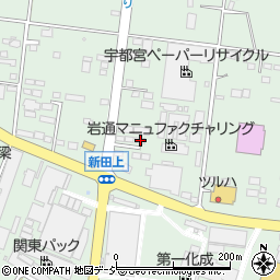 栃木県下野市下古山3308-1周辺の地図
