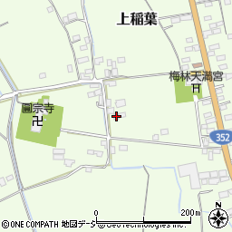 栃木県下都賀郡壬生町上稲葉1980周辺の地図