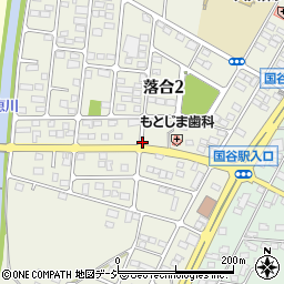 栃木県下都賀郡壬生町落合周辺の地図