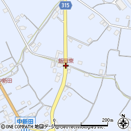 飯田東周辺の地図