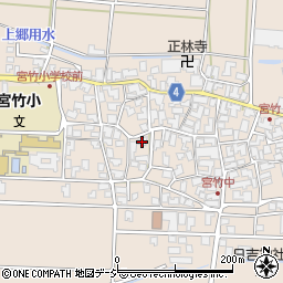 石川県能美市宮竹町イ126周辺の地図