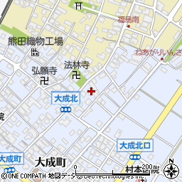 石川県能美市大成町イ32周辺の地図
