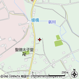 茨城県那珂市堤259周辺の地図