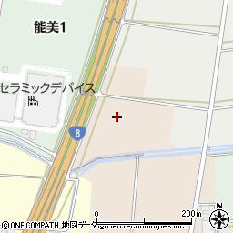 石川県能美市東任田町（北）周辺の地図