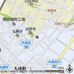 石川県能美市大成町イ35周辺の地図