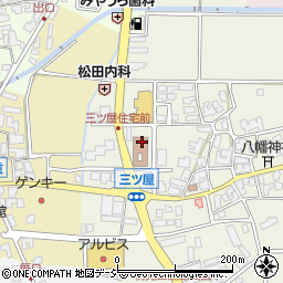 学研ココファン辰口ヘルパーセンター周辺の地図