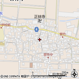 石川県能美市宮竹町イ88周辺の地図