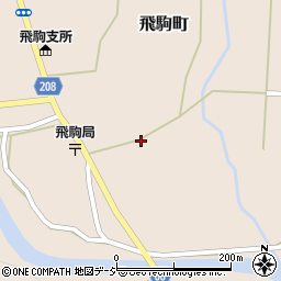 栃木県佐野市飛駒町1595周辺の地図