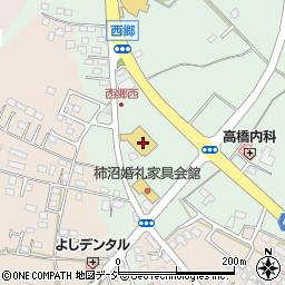 栃木県真岡市西郷150周辺の地図