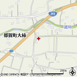 栃木県栃木市都賀町大柿84周辺の地図