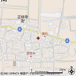 石川県能美市宮竹町イ57周辺の地図