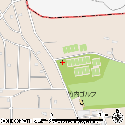 竹内テニスコート周辺の地図
