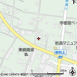 栃木県下野市下古山3260-13周辺の地図