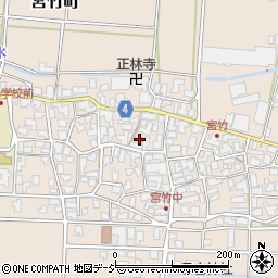 石川県能美市宮竹町イ87周辺の地図