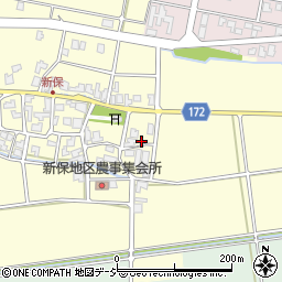 石川県能美市新保町ヘ周辺の地図