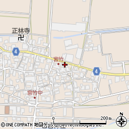 石川県能美市宮竹町イ33周辺の地図