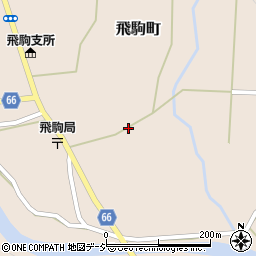 栃木県佐野市飛駒町1596周辺の地図