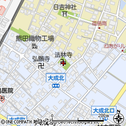 石川県能美市大成町イ103周辺の地図
