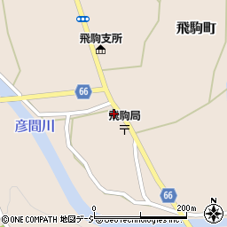 栃木県佐野市飛駒町1458周辺の地図
