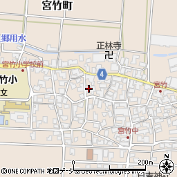 石川県能美市宮竹町イ114周辺の地図