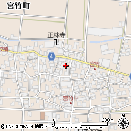 石川県能美市宮竹町イ84周辺の地図