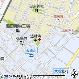 石川県能美市大成町イ102周辺の地図