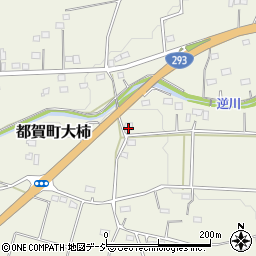 栃木県栃木市都賀町大柿189周辺の地図