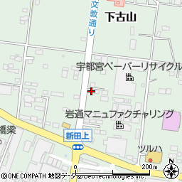 栃木県下野市下古山3305-5周辺の地図