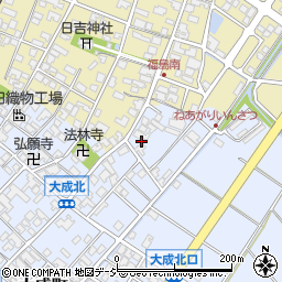 石川県能美市大成町ソ周辺の地図