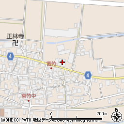 石川県能美市宮竹町イ180周辺の地図