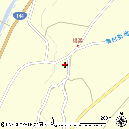 長野県上田市真田町長横沢3642-2周辺の地図