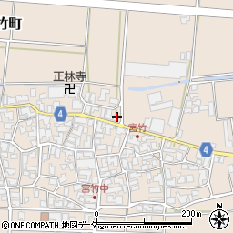 石川県能美市宮竹町イ179周辺の地図