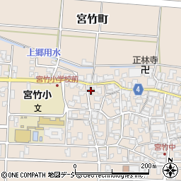 石川県能美市宮竹町イ142周辺の地図