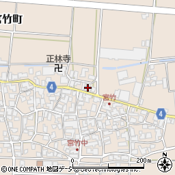 石川県能美市宮竹町イ178周辺の地図