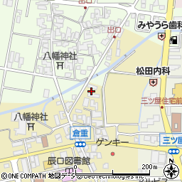 石川県能美市倉重町（乙）周辺の地図