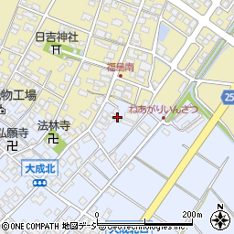 石川県能美市大成町イ85周辺の地図