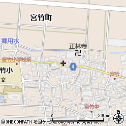 石川県能美市宮竹町イ167周辺の地図